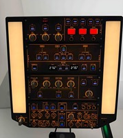 Panneau supérieur Airbus A320 Simulation Réplique de tableau de bord de simulation Périphériques de vol