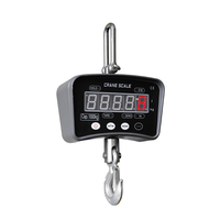 Báscula Colgante Inalámbrica con Control Remoto LCD LED, 500-1000 kg, Aleación de Aluminio, Batería de Litio, Portátil, Industrial