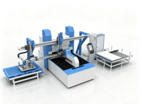Machine de pliage de tôles CNC à aspiration par ventouses, chargement et déchargement automatiques, centre de pliage flexible