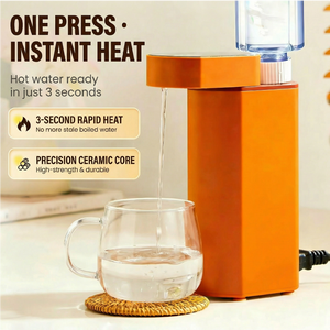 Distributeur d'eau chaude instantanée portable, chauffe rapide en 3 secondes, mini bouilloire électrique pour les voyages, le bureau, la maison, la préparation de lait pour bébé - Product Image 6