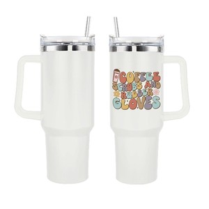 Botella de Agua de Acero Inoxidable de 40 oz con Asa y Pajita, Aislada al Vacío, SS304, para Coche, Mantiene Bebidas Frías y Calientes, Taza para Acampar al Aire Libre - Product Image 6
