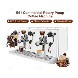 Café commercial italien semi-automatique Machine à café commerciale E61 tête de brassage machine à expresso Pid système de contrôle de température - Product Image 5