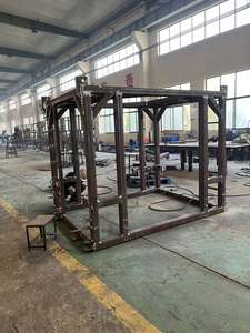 Высококачественная складская стальная конструкция для строительства стальной конструкции, конструкция листового металла, масляное скольжение - Product Image 4