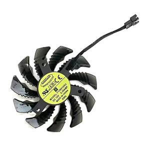 Ventilador de Radiador 3FAN 75MM 4-pin T128010SU PLD08010S12HH para GIGABYTE GTX960 GTX970 GTX980 <span class=keywords><strong>GTX</strong></span> 980TI <span class=keywords><strong>760</strong></span> 670 580 R9 290X - Product Image 2