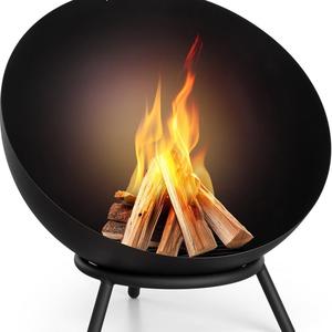 Bán buôn vật liệu mới dễ dàng làm sạch hố lửa ngoài trời với BBQ nướng gỗ chip tròn nướng thịt nướng - Product Image 1