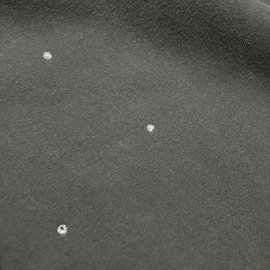Pantalones de chándal para hombre personalizados, pantalones de chándal de algodón de gran tamaño, pantalones de chándal con diamantes de imitación, fabricante - Product Image 4