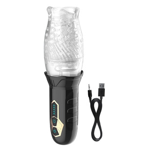 Masturbador masculino con doble textura de simulación para hombre, rotación Plus, sensación de cielo, vibración, gran oferta - Product Image 1