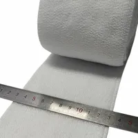 Sangle élastique personnalisée élargie et épaissie en tissage uni simple face, en Spandex/Polyester écologique, pour textile de maison et vêtements