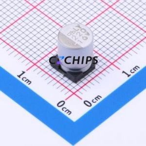 Condensador Electrolítico de Aluminio SMD EMVY160ADA221MF80G, D6.3xL7.7mm 220uF 20% 16V 140mA-120Hz - Product Image 1