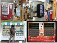 Distributeur automatique de snacks et de boissons XY 24 heures sur 24 avec réfrigération