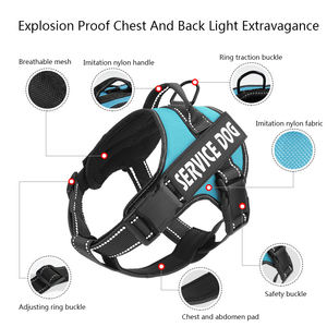 <span class=keywords><strong>Harness</strong></span> Anjing Grosir <span class=keywords><strong>OEM</strong></span> dengan Pegangan Kontrol dan Kemampuan Pengaman Sabuk Pengaman, <span class=keywords><strong>Harness</strong></span> <span class=keywords><strong>Vest</strong></span> Hewan Peliharaan yang Lembut dan Anti Tarik - Product Image 3