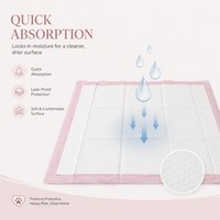 Tapis absorbants écologiques pour chiens et chats, super absorbants SAP PE, doux, non tissés, séchage rapide, anti-fuites, jetables, pour un nettoyage facile - Vente chaude