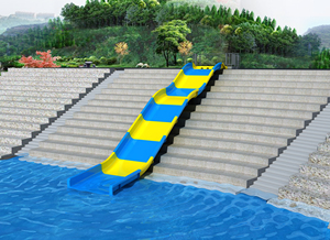 2024 New hồ bơi trượt trẻ em Công Viên Nước thiết bị gia đình hồ bơi trượt để bán - Product Image 3