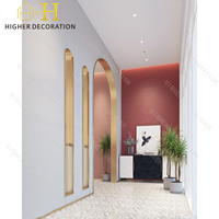 Comptoir d'accueil moderne et simple pour café, bar d'angle, pâtisserie, ou restaurant – Conception complète pour l'aménagement de votre espace commercial