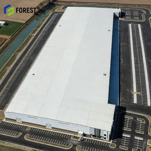 Entrepôt industriel en acier sismique résistant, à portée libre, pour le stockage de matériaux en vrac et les installations terminales - Product Image 1