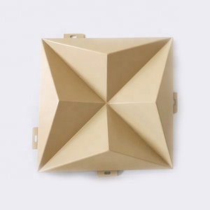 ACEPLATE Fashion <span class=keywords><strong>Façade</strong></span> Panel Or Couleur Aluminium 3d <span class=keywords><strong>Bardage</strong></span> <span class=keywords><strong>Extérieur</strong></span> Moderne Plus De 5 Ans - Product Image 3