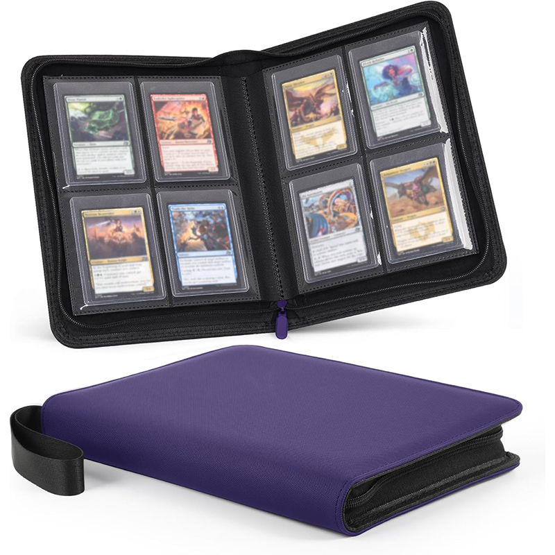 4 Pocket Card Binder - PU Leather Waterproof Design 4 Pocket Card Binder - PU Leather Waterproof Design