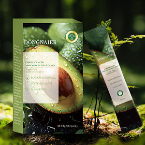 DONGNAIER Maschera Viso Peel-Off all'Avocado per <span class=keywords><strong>Pelle</strong></span> Mista - <span class=keywords><strong>Esfoliazione</strong></span>, Pulizia Profonda dei Pori, Rimozione Punti Neri - Product Image 1