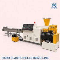 Machine de granulation de déchets plastiques rigides HDPE PP, ligne de granulation de déchets plastiques durs, extrudeuse pour usine de retraitement