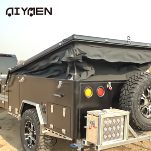 Remorque <span class=keywords><strong>de</strong></span> camping-car <span class=keywords><strong>de</strong></span> luxe Mini RV Offroad Travel Slide-On Pop Top Caravan Mobile et abordable Vente directe du fabricant - Product Image 2