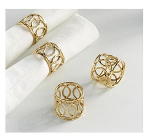 Anneaux de serviettes de mariage décoratifs, Vintage, vente en gros - Product Image 1