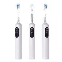 Brosse à dents électrique sonique professionnelle OEM Brosse à dents sonique électronique oscillante à balayage intelligent et à affichage numérique LCD