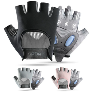 Gants de cyclisme demi-doigts – Antidérapants et absorbant les chocs, gants de sport en soie glacée pour hommes et femmes – Parfaits pour le vélo, la salle de sport, le yoga, le fitness - Product Image 3