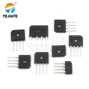 Chỉnh lưu <span class=keywords><strong>gbu606</strong></span> cầu chỉnh lưu Diode mô-đun 4A 6 8 một 600 800 1000V cho Led điều khiển điện áp điều khiển 4 pin cầu chỉnh lưu - Product Image 4