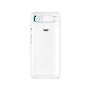 USAMS 사용자 정의 로고 전원 은행 18000mAh PD45W 이중 출력 고속 충전 무선 기능 자기 개폐식 포함