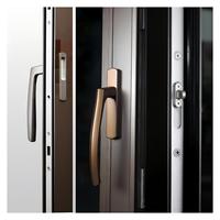 Pintu Geser Partisi Kaca Tempered Berlapis Ganda dari Aluminium Alloy dengan Insulasi Termal untuk Hotel, Resort, Ruang Tamu, dan Taman