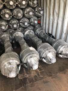 Axe <span class=keywords><strong>de</strong></span> remorque <span class=keywords><strong>de</strong></span> <span class=keywords><strong>type</strong></span> américain <span class=keywords><strong>de</strong></span> haute qualité à <span class=keywords><strong>poutre</strong></span> ronde et carrée, en promotion, pour pièces et accessoires <span class=keywords><strong>de</strong></span> semi-remorque, axe extérieur - Product Image 6