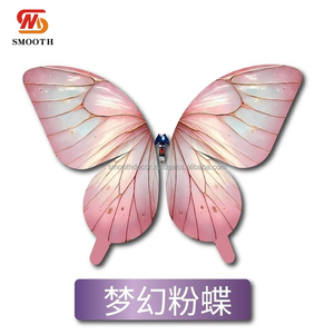 SMOOTH Papillon Bionique Télécommandé pour Événements, Spectacles, Vol, Éclairage LED, Accessoires de Mariage, Décoration, Décoration de Fête Exquise - Product Image 4