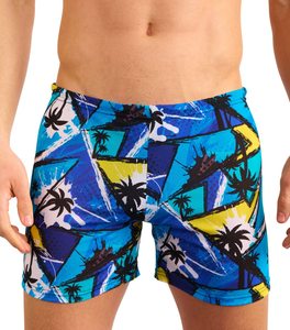 Shorts de Playa para Hombre, Estampados, con Cintura Elástica Media, Protección UV, Tejido de 170g, Disponibles en Stock - Product Image 1
