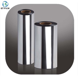 Double Corona perawatan Multi - Layer laminasi inti plastik logam Aluminium kemasan makanan rol <span class=keywords><strong>Film</strong></span> pelindung logam - Product Image 6