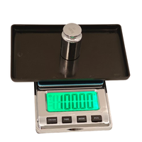 Báscula Digital de Bolsillo de Alta Precisión 0.01g, Mini Balanza Electrónica para Joyería de ABS+Acero Inoxidable con CE, ROHS, FCC y Función Tare