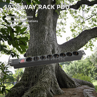 Power Strip Eu Cabinet Rack Network 8 Way Germany Pdu Socket avec des prix bon marché