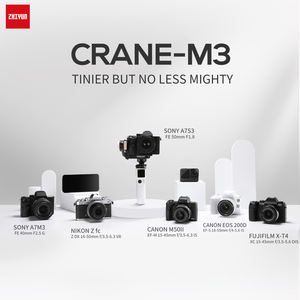 <span class=keywords><strong>ZHIYUN</strong></span> กิมบอลมือถือ3แกน <span class=keywords><strong>Crane</strong></span> <span class=keywords><strong>M3</strong></span>,สำหรับกล้องมิลเลอร์เลส Sony A7III A6600 Gopro Hero10/9/8,iPhone 13 12 Pro Max - Product Image 6