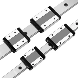 In miniatura guida lineare popolare di vendita hiwin lineari della guida di cnc con un cursore MGN12C MGN serie lunghezza 500 millimetri