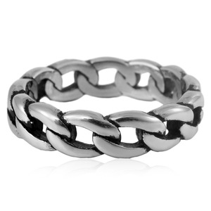 yunnique Gold Steel Chain <b>Ring</b> Women's Geometric Index Finger Jewelry Gift Fashion <b>Ring</b> - Product Image 3