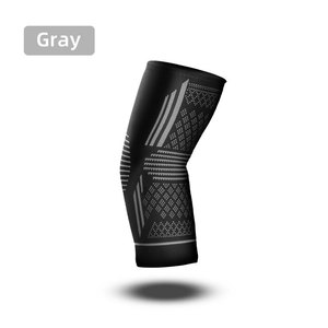 Nouveaux protège-coudes de sport avec extensibilité quadridirectionnelle, protection des coudes en nylon respirant tricoté à compression pour le basketball et le <span class=keywords><strong>badminton</strong></span> - Product Image 4