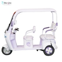 Haute qualité grand espace électrique passager longue portée mobilité Tricycle Scooter 3 roues voiture électrique 60V