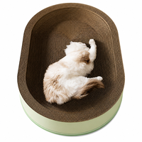Griffoir pour chat résistant à l'usure, au rayures et aux écaillures, en carton ondulé, jouet pour chat, griffoir irrégulier et lit pour chat