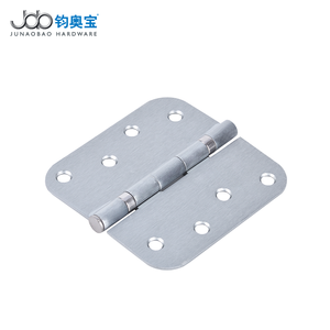 JOB charnières de <span class=keywords><strong>porte</strong></span> à rabat plat durable 4 pouces 180 degrés charnière en acier argenté <span class=keywords><strong>gourde</strong></span> 4 trous pour <span class=keywords><strong>porte</strong></span> pliante de salle de bain - Product Image 3