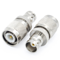 Adaptateur de connecteur coaxial RF BNC mâle/femelle vers TNC mâle/femelle 50 Ohm 0-6G Fréquence Plaqué Nickel/Or