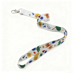 YUSEN1001 Premium Soft Texture Resistant <b>Polyester</b> Sublimation Smooth <b>Lanyard</b> for Businesses Events - Product Image 1