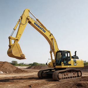 Excavadora de cadenas Komatsu PC300 usada, en estado original, pocas horas de trabajo, rentable, con abundantes repuestos en stock. - Product Image 1