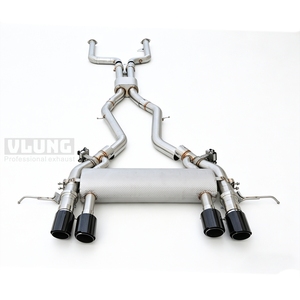 Échappement arrière haute performance en acier inoxydable avec couche isolante pour BMW M3 M4 G80 G82 3.0T 2020-2026 - Product Image 1