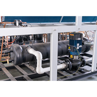 Refroidisseur d'eau industriel 25 RT 30 HP refroidi par air 20 tonnes avec pompe et moteur - pour l'industrie du plastique