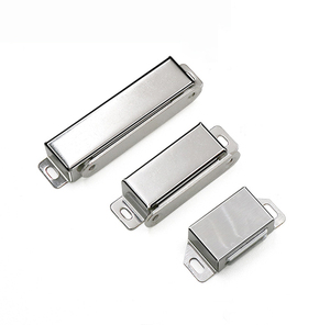 Loquet magnétique de <span class=keywords><strong>porte</strong></span> et tiroir en acier inoxydable, loquet à aimants, pour armoires, cuisine et meubles - Product Image 2