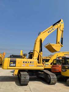 Excavadora KOMATSU de segunda mano, excavadora japonesa original de 36 toneladas, buena calidad, en stock, a la venta, PC450, pc70, pc55, 2017 - Product Image 4